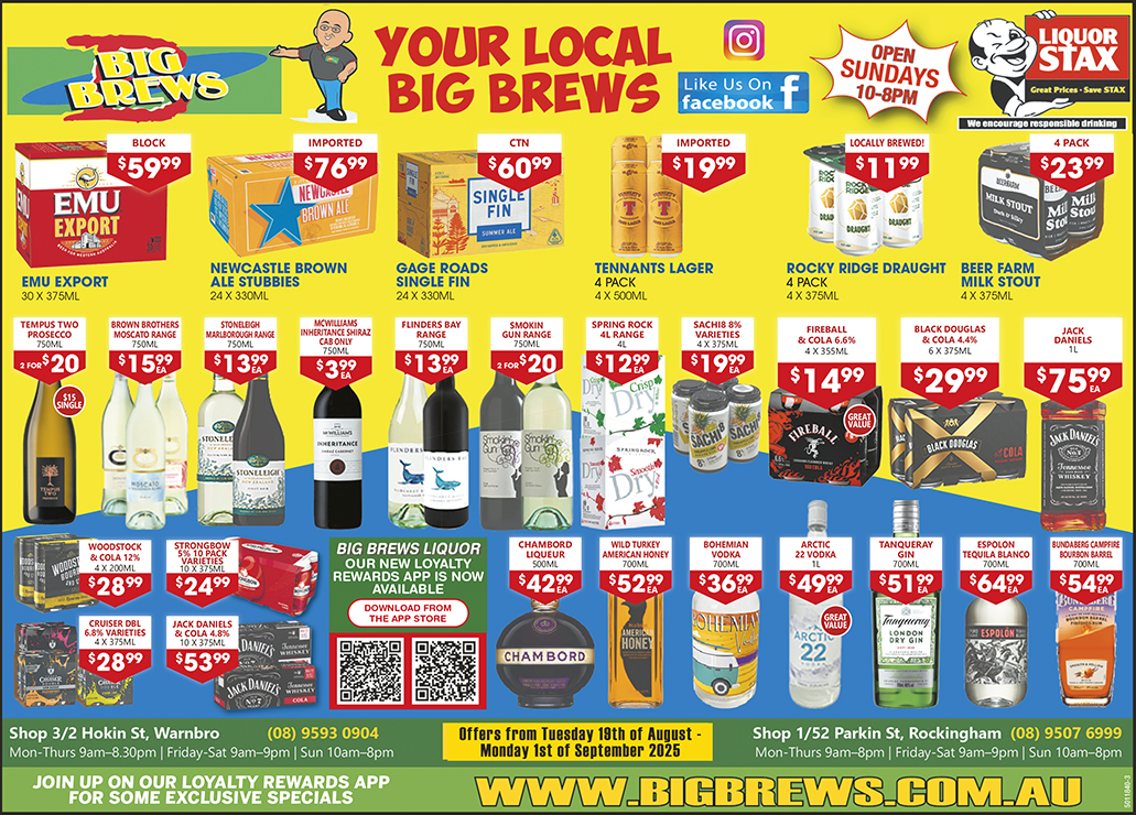 Advert 19th August
